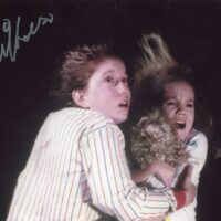 Oliver Robins - Poltergheist - Hand Signed Photo 20x25cm foto autografata