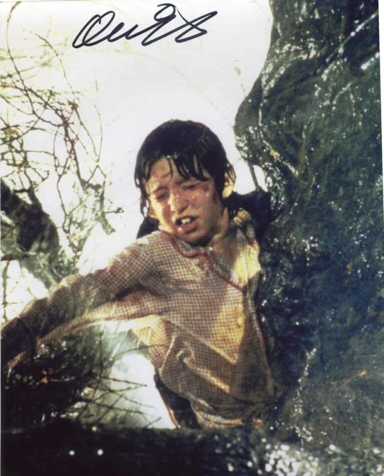 Oliver Robins – Poltergheist – Hand Signed Photo 20x25cm foto autografata