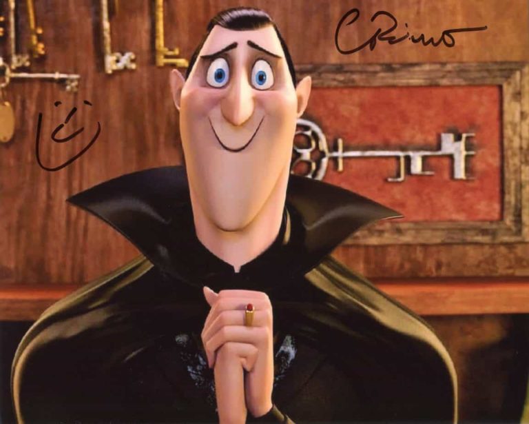 Claudio Bisio – “Hotel Transylvania” (Dracula) foto autografata ITP