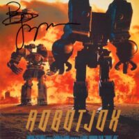 Brian Yuzna - ROBOTJOX - hand signed photo 20x25cm foto autografata