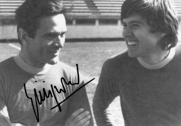 Gianni Morandi Foto autografata Photo Hand Signed 21x14cm ITP 19-03