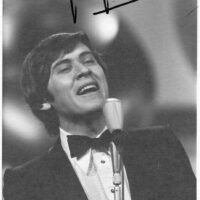 Gianni Morandi Foto autografata Photo Hand Signed 21x14cm ITP 19-05