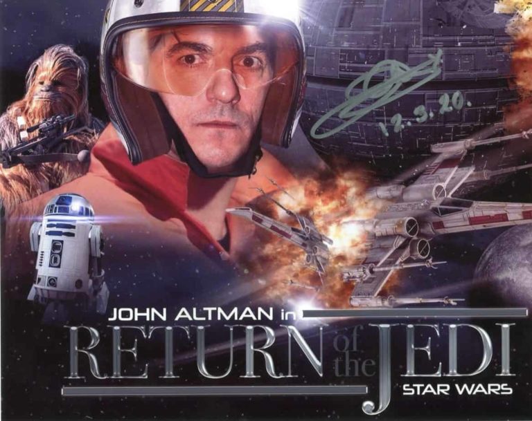 John Altman – Return of the Jedi – hand signed photo 20x25cm foto autografata