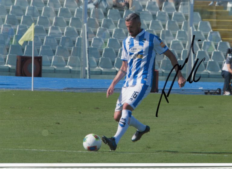 Mirko Drudi – hand signed photo – foto autografata 14x21cm