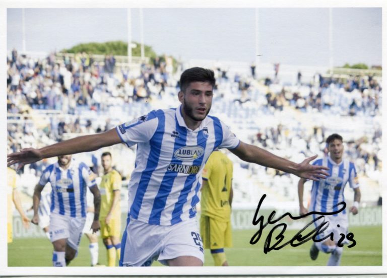Gennaro Borrelli- hand signed photo – foto autografata 14x21cm