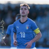 Alessio Riccardi - hand signed photo - foto autografata 14x21cm