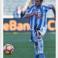 Ledian Memushaj - hand signed photo - foto autografata 14x21cm