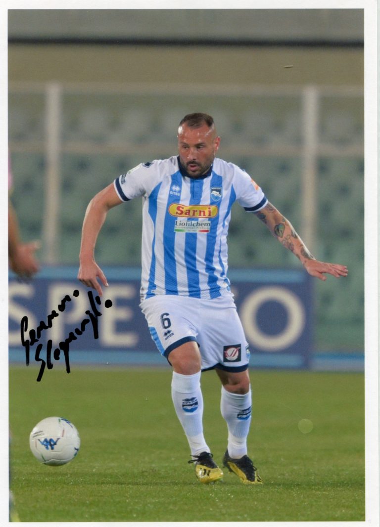Gennaro Scognamiglio – hand signed photo – foto autografata 14x21cm