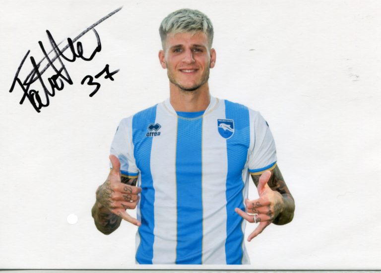 Fabio Maistro – hand signed photo – foto autografata 14x21cm