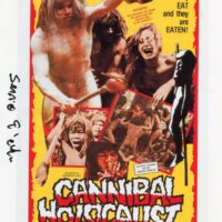 Sergio D'Offizi "Cannibal Holocaust" - hand signed photo 20x25cm foto autografata (03)