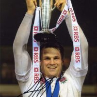 Jack Clifford (rugby) - hand signed photo 30x20cm foto autografata