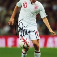 Tom Cleverley - hand signed photo 30x20 foto autografata (sa20b10-009)