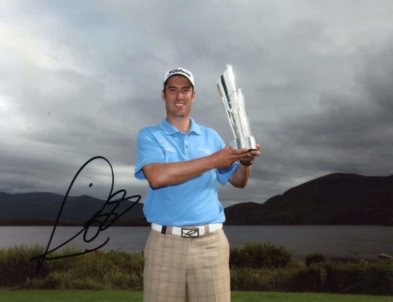 Ross Fisher (golf) – hand signed photo 20x25cm foto autografata (sa20b10-011)