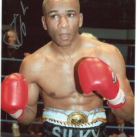 Paul Jones (pugilato) - hand signed photo 20x25cm foto autografata