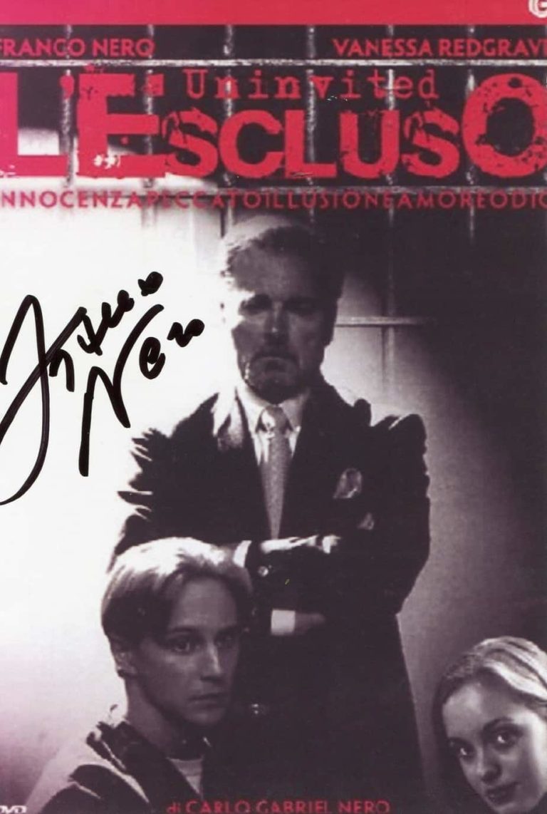 Franco Nero – L’Escluso –  hand signed photo 10×15 cm foto autografata fr206