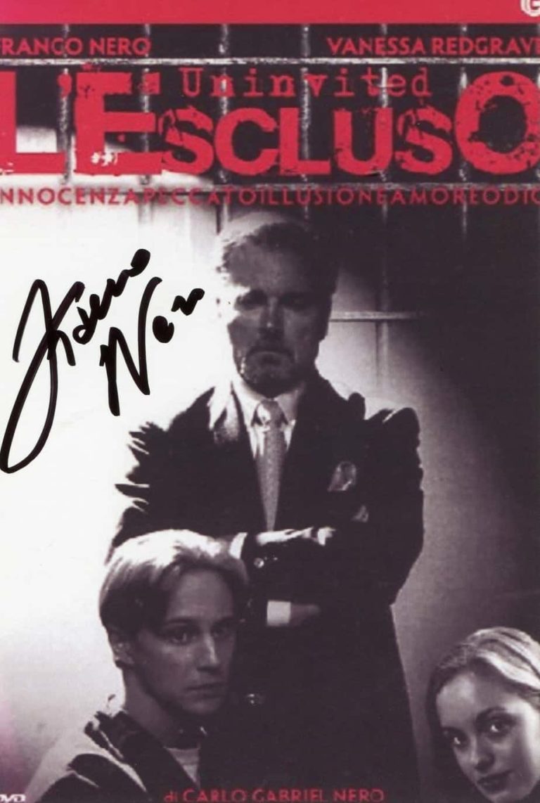 Franco Nero – L’Escluso –  hand signed photo 10×15 cm foto autografata fr207