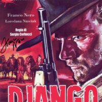 Franco Nero - Django -  hand signed hardcover photo 20x27cm foto cartonata autografata fr208