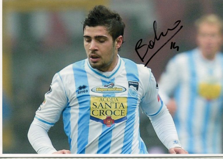 Antonio Balzano – hand signed photo – foto autografata 14x21cm