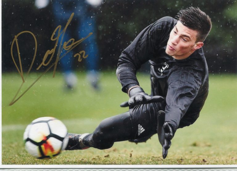 Mattia Del Favero – hand signed photo – foto autografata 14x21cm