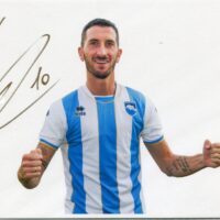 Mirko Valdifiori - hand signed photo - foto autografata 14x21cm