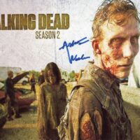 Ashton Lee Woolen -The Walking Dead - hand signed photo 20x25xm foto autografata