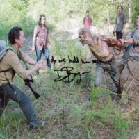 Daniel Bonjour -The Walkng Dead - hand signed photo 20x25xm foto autografata (02)