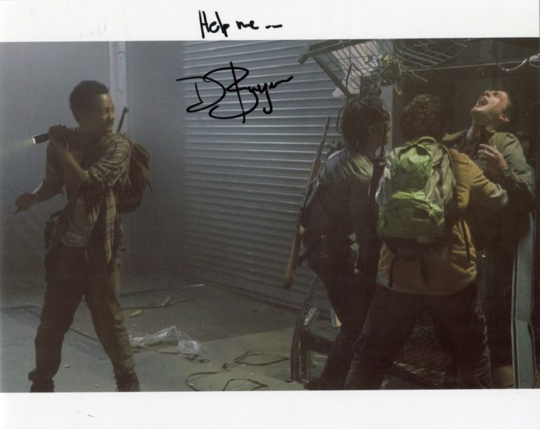 Daniel Bonjour -The Walkng Dead – hand signed photo 20x25xm foto autografata (04)