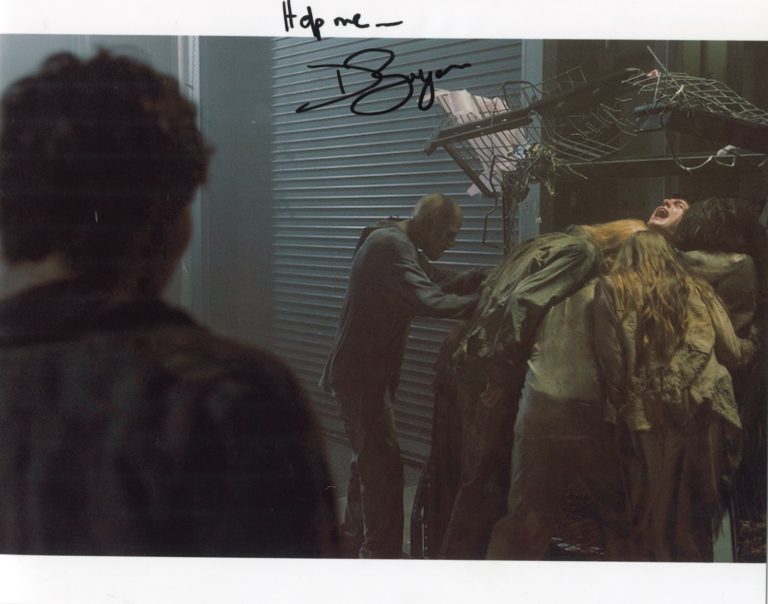 Daniel Bonjour -The Walkng Dead – hand signed photo 20x25xm foto autografata (03)