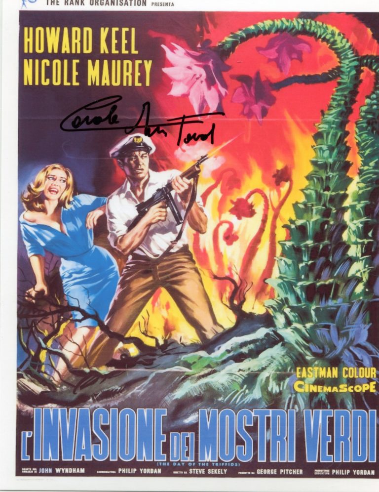 Carole Ann Ford – L’invasione dei mostri verdi – hand signed photo 20x25cm foto autografata (aut1120-018)