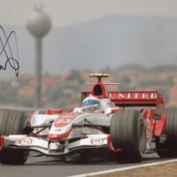 Alexander Albon - hand signed photo 21x29cm foto autografata (1220scn-106)