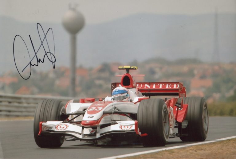 Alexander Albon – hand signed photo 21x29cm foto autografata (1220scn-106)