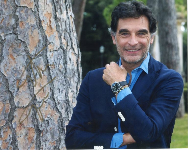 Tiberio Timperi – hand signed photo 20x25cm foto autografata