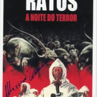 Massimo Vanni "Rats la notte del terrore" - hand signed photo 14x21cm foto autografata