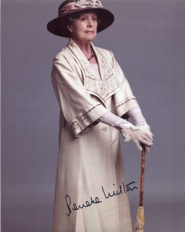 Penelope Wilton – (Isobel Crawley) “Downton Abbey” – hand signed photo 20x25cm foto autografata