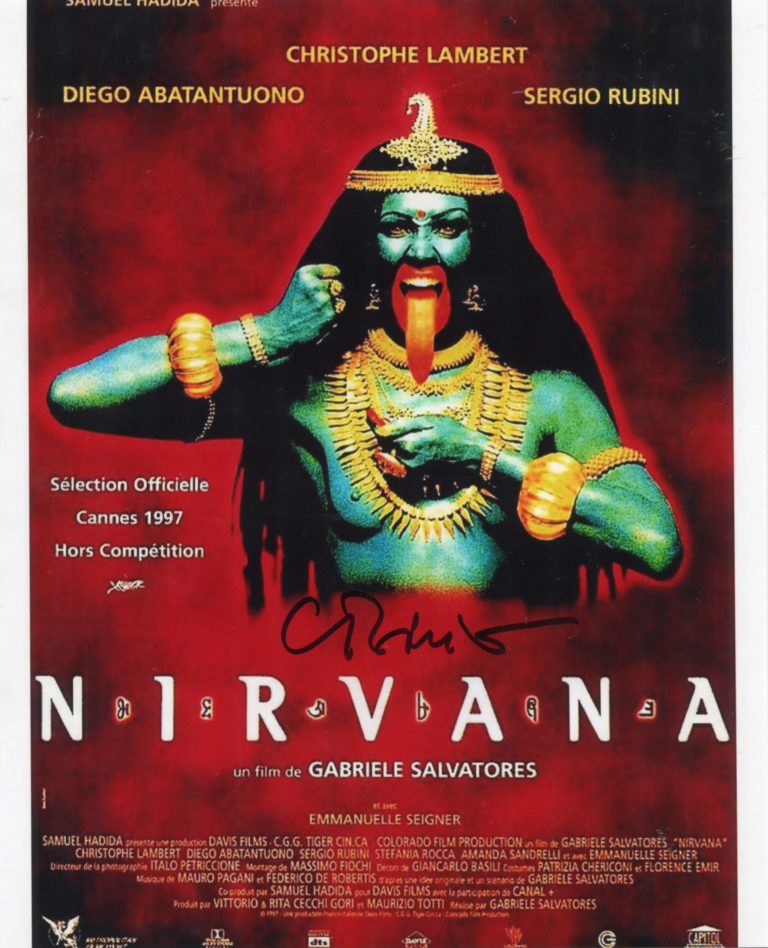 Claudio Bisio – “Nirvana” – foto autografata