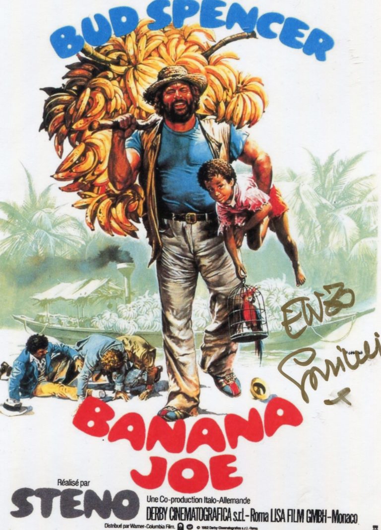 Enzo Garinei “Banana Joe” – foto autografata 21x29cm hand signed photo (eg20it-018)