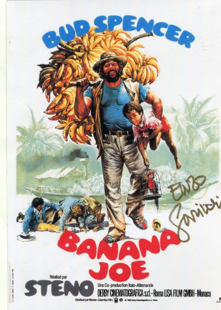 Enzo Garinei “Banana Joe” – foto autografata 21x29cm hand signed photo (eg20it-019)