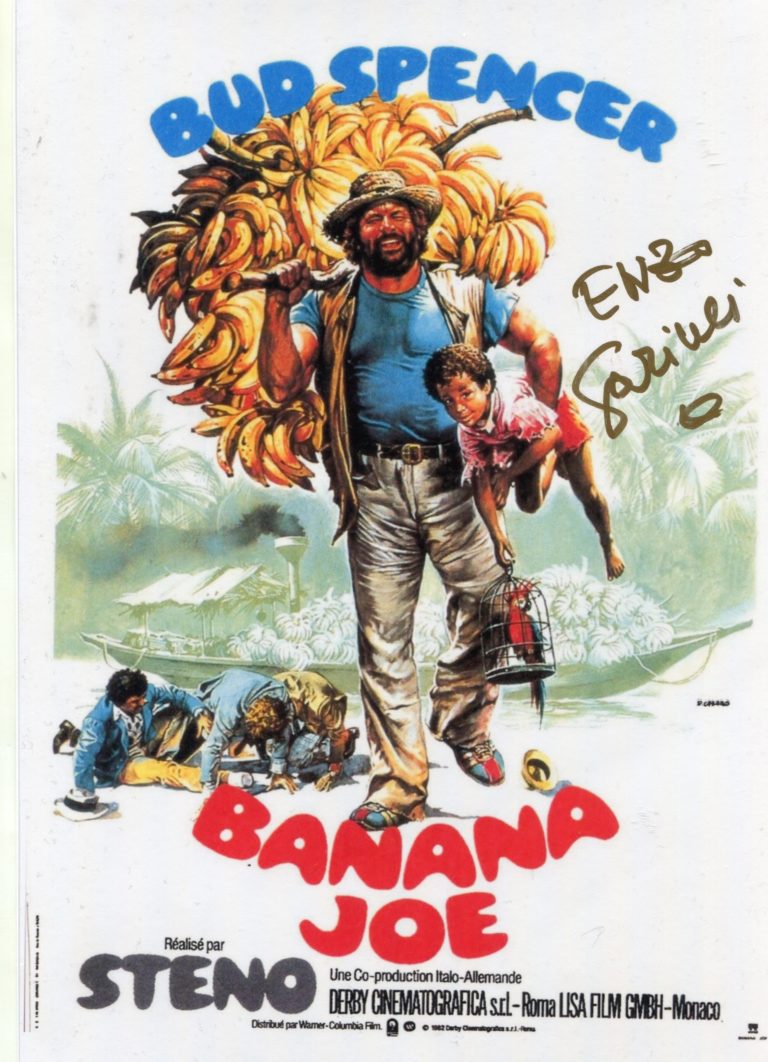 Enzo Garinei “Banana Joe” – foto autografata 21x29cm hand signed photo (eg20it-027)