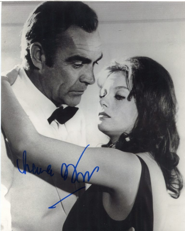 Lana Wood “James Bond Agente 007 – Una cascata di diamanti” (Plenty O’Toole) – hand signed photo 20x25cm foto autografata (gal003)