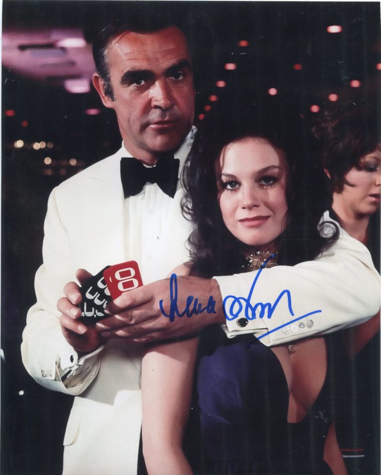 Lana Wood “James Bond Agente 007 – Una cascata di diamanti” (Plenty O’Toole) – hand signed photo 20x25cm foto autografata (gal004)