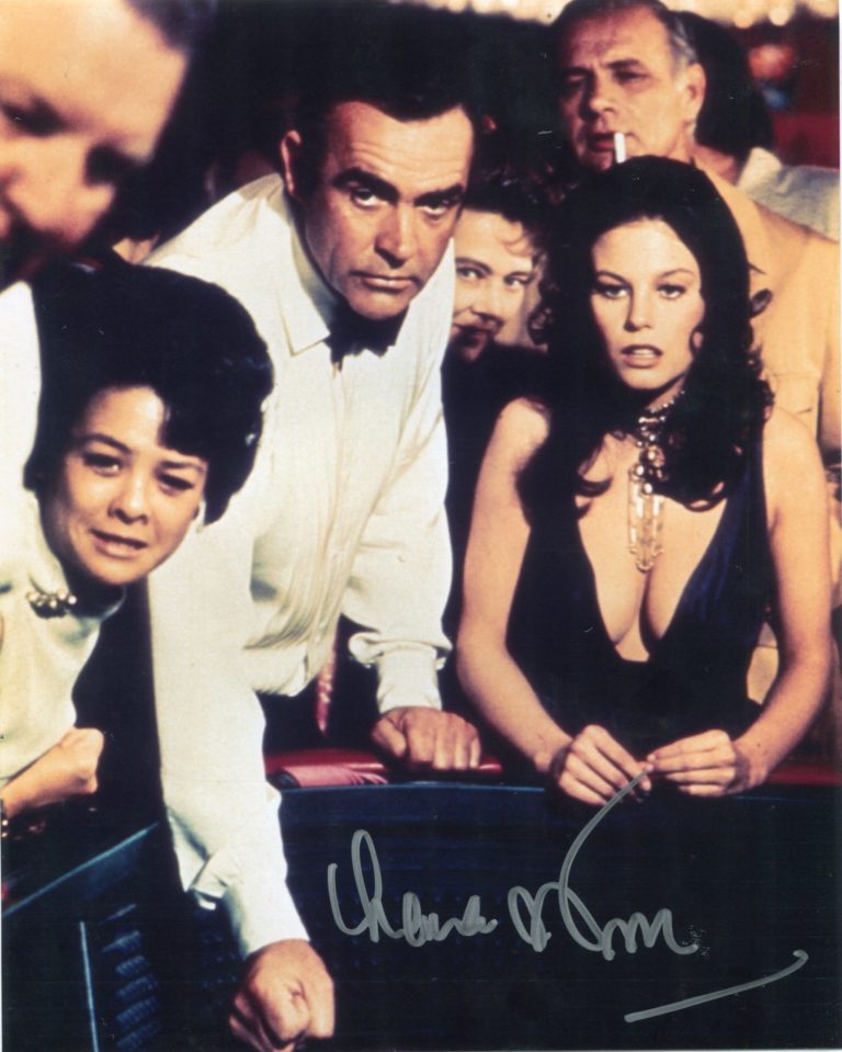 Lana Wood “James Bond Agente 007 – Una cascata di diamanti” (Plenty O’Toole) – hand signed photo 20x25cm foto autografata (gal005)
