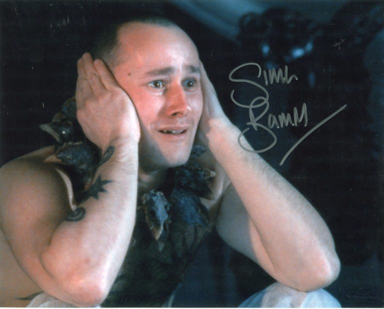Simon Bamford – “Cabal” (Nightbreed) hand signed photo 20×25 foto autografata (sa20b-10-34)