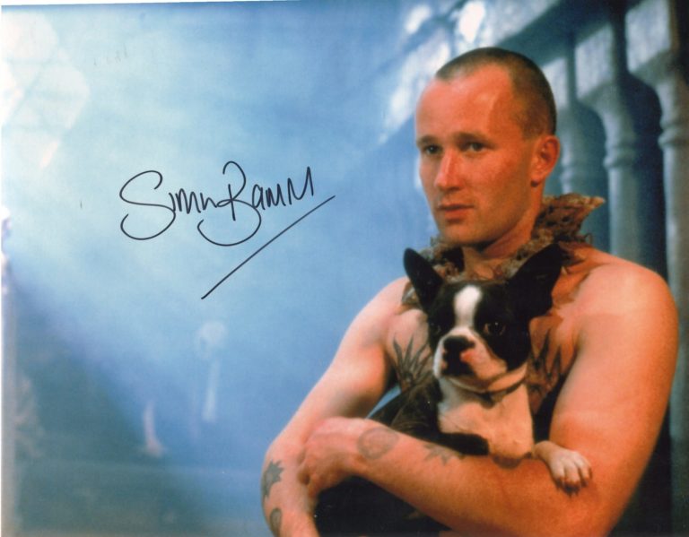 Simon Bamford – “Cabal” (Nightbreed) hand signed photo 20×25 foto autografata (sa20b-10-36)