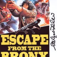 Enzo G. Castellari "Fuga dal Bronx" - hand signed photo 21x29cm foto autografata