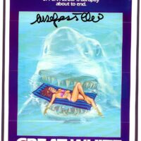Enzo G. Castellari "L'ultimo squalo (Great White)" - hand signed photo 21x29cm foto autografata
