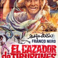 Enzo G. Castellari "Il cacciatore di squali" - hand signed photo 21x29cm foto autografata