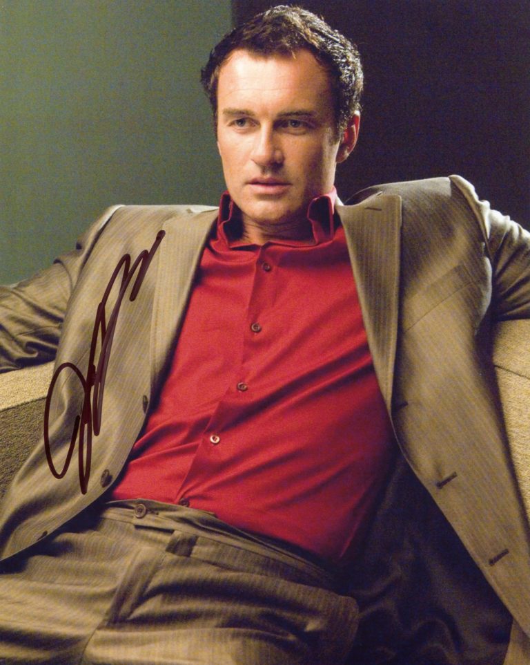 Julian McMahon – hand signed photo 20x25cm foto autografata
