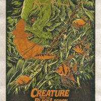 Ricou Browning "Creature from the Black Lagoon" - hand signed photo 14x21cm foto autografata 117EDL1