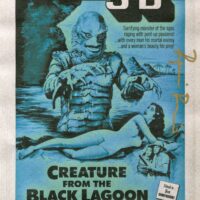Ricou Browning "Creature from the Black Lagoon" - hand signed photo 14x21cm foto autografata 118EDL2