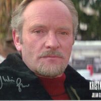 Julian Glover "For Your Eyes Only" (Kristatos) - hand signed photo 20x25cm foto autografata